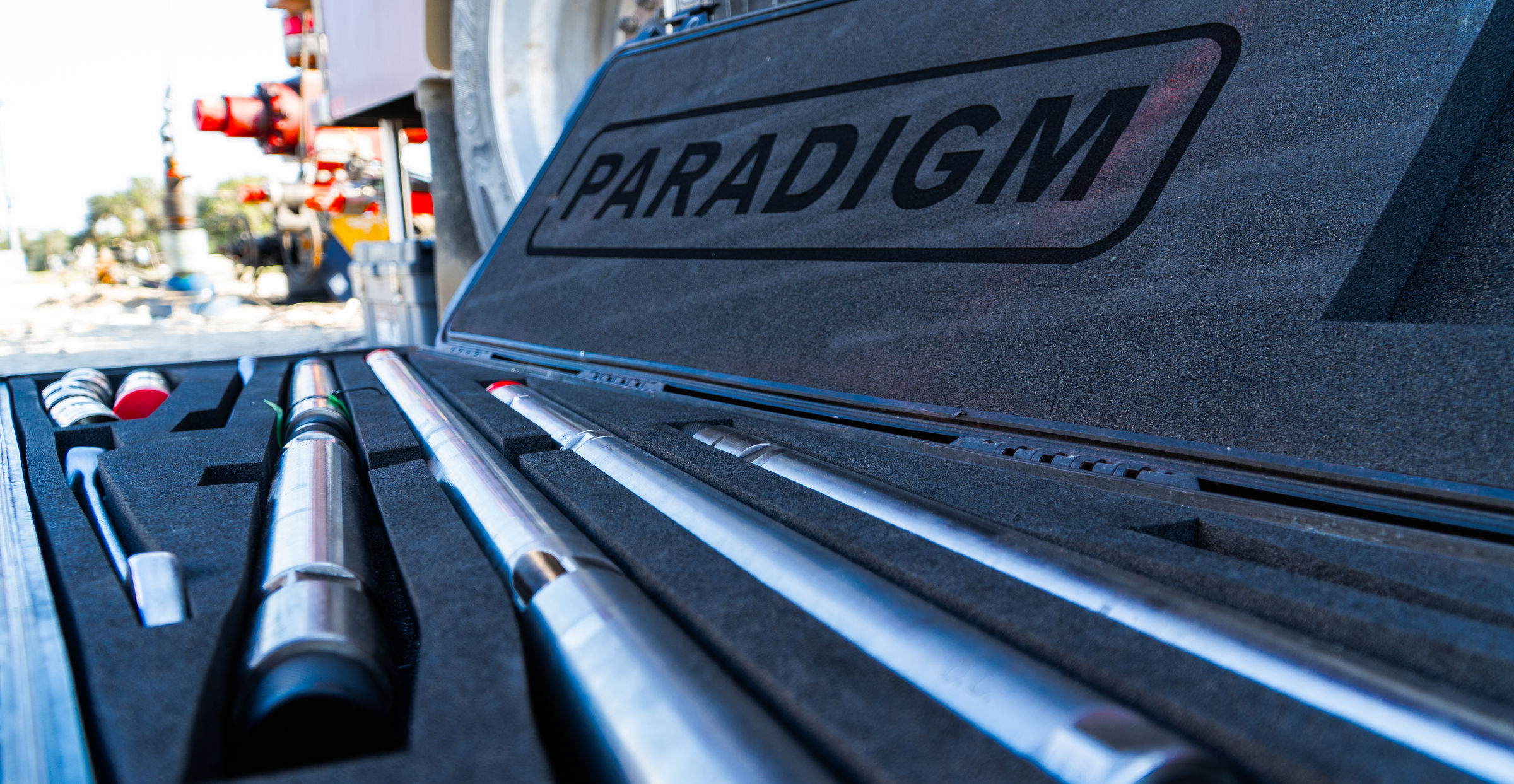 Precision well intervention tools arranged in a Paradigm equipment case